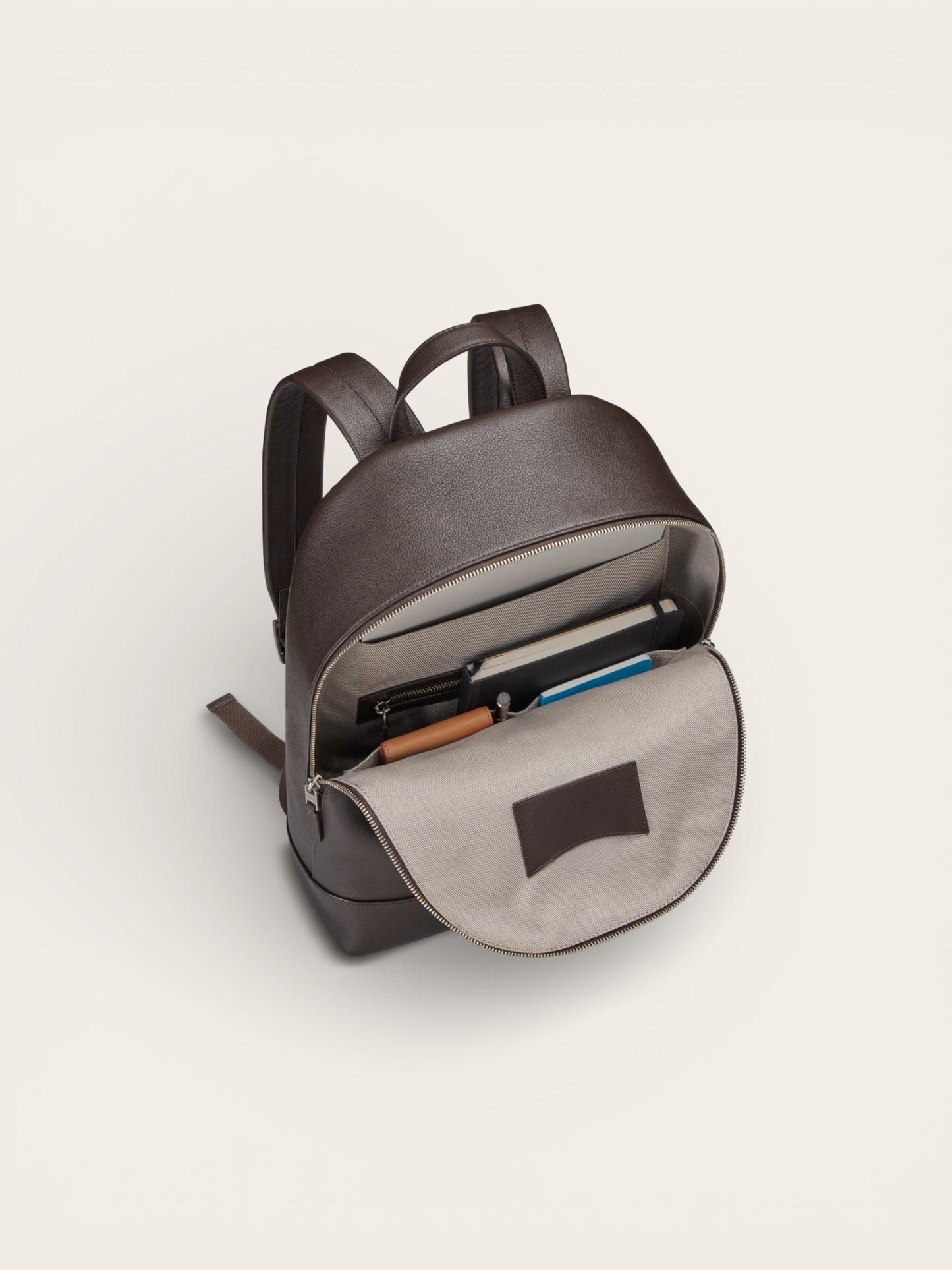 Canfield Leather Backpack in Espresso — Premium Full-Grain Daily Carry