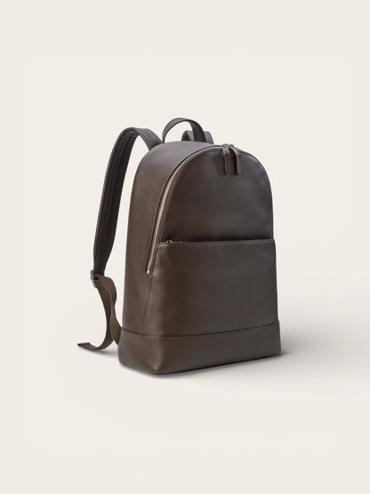 Canfield Leather Backpack in Espresso — Premium Full-Grain Daily Carry