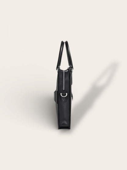 The Un Jour Signature Briefcase — Iconic Venezia Leather Artisan Portfolio