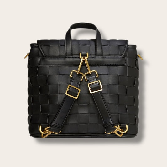 The Rosie Artisan Mini Backpack in Black — Essential Full-Grain Leather Daily Companion