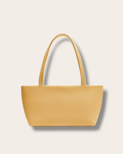 The East-West Easy Tote in Butter — Lightweight Italian Leather Daily Carryall