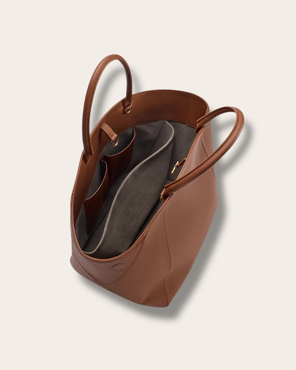 The Forma Satchel in Dark Chestnut — Sculpted Italian Full-Grain Leather Multi-Way Bag